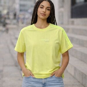 Adidas Ivy Park 4All Other Shirts Original Yellow Tint Short Sleeve T-Shirt